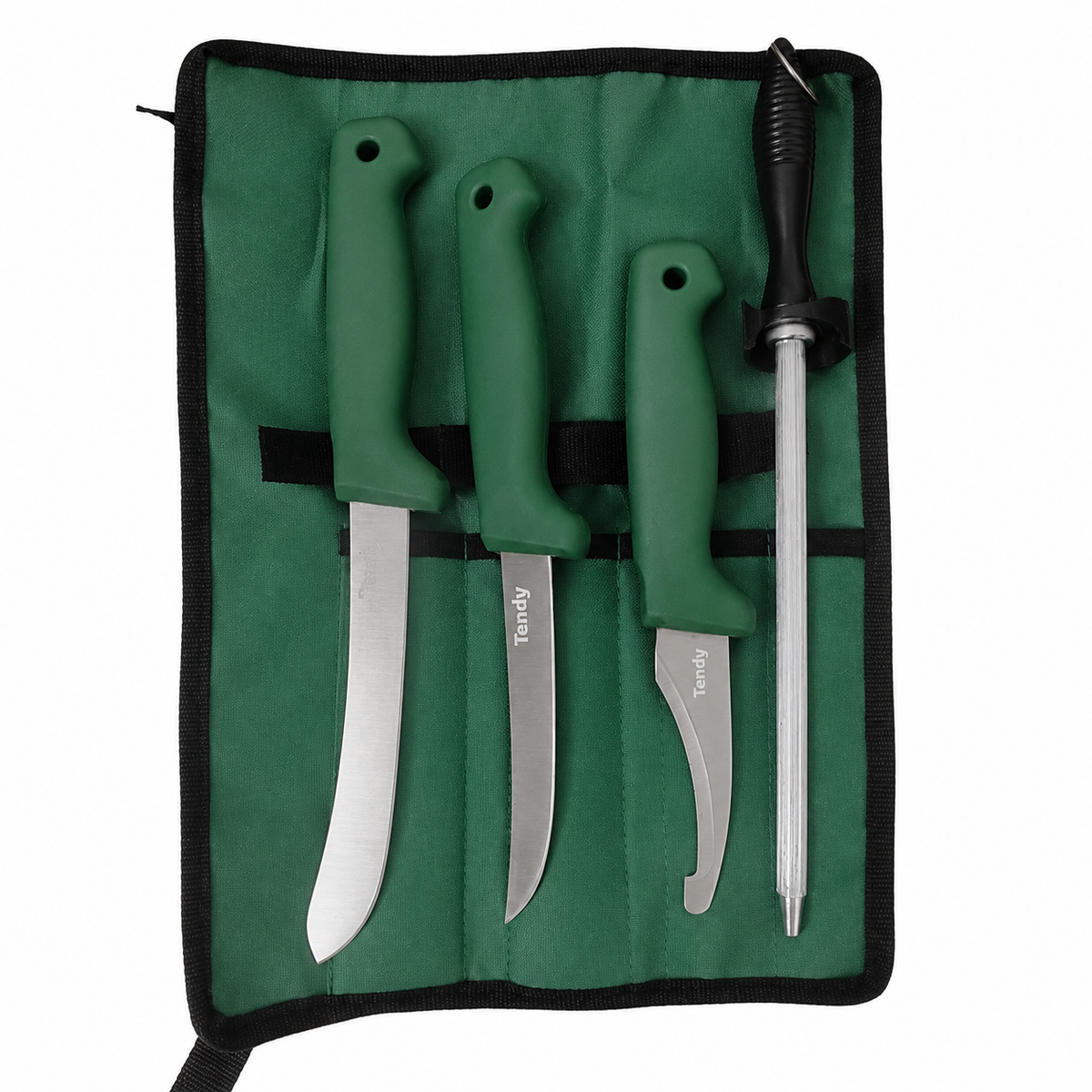 Tendy Messer-Schlachtset 3-teilig – komplett für die professionelle Wildverarbeitung