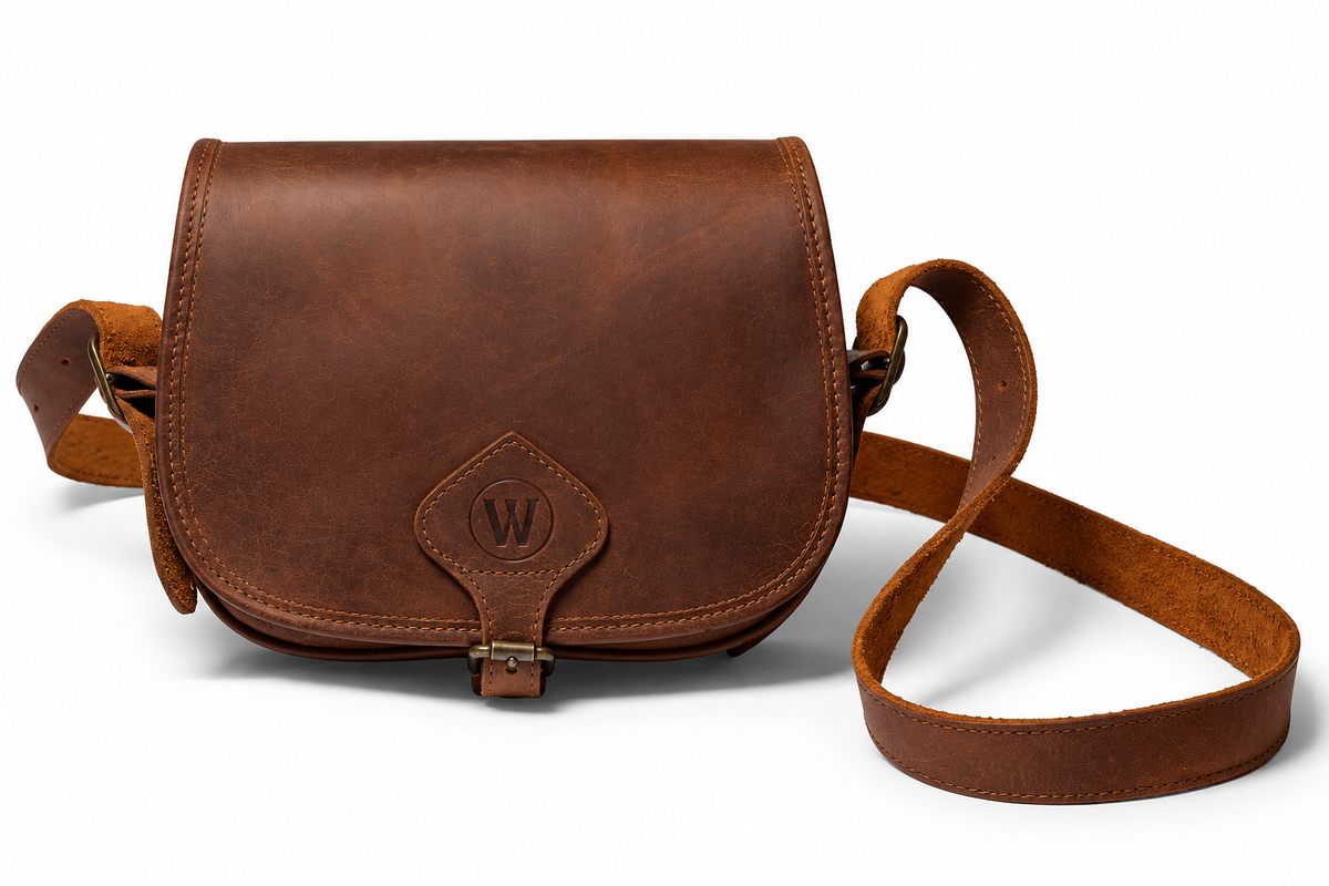 Waidmanns Leder Jagdtasche Milo Braun