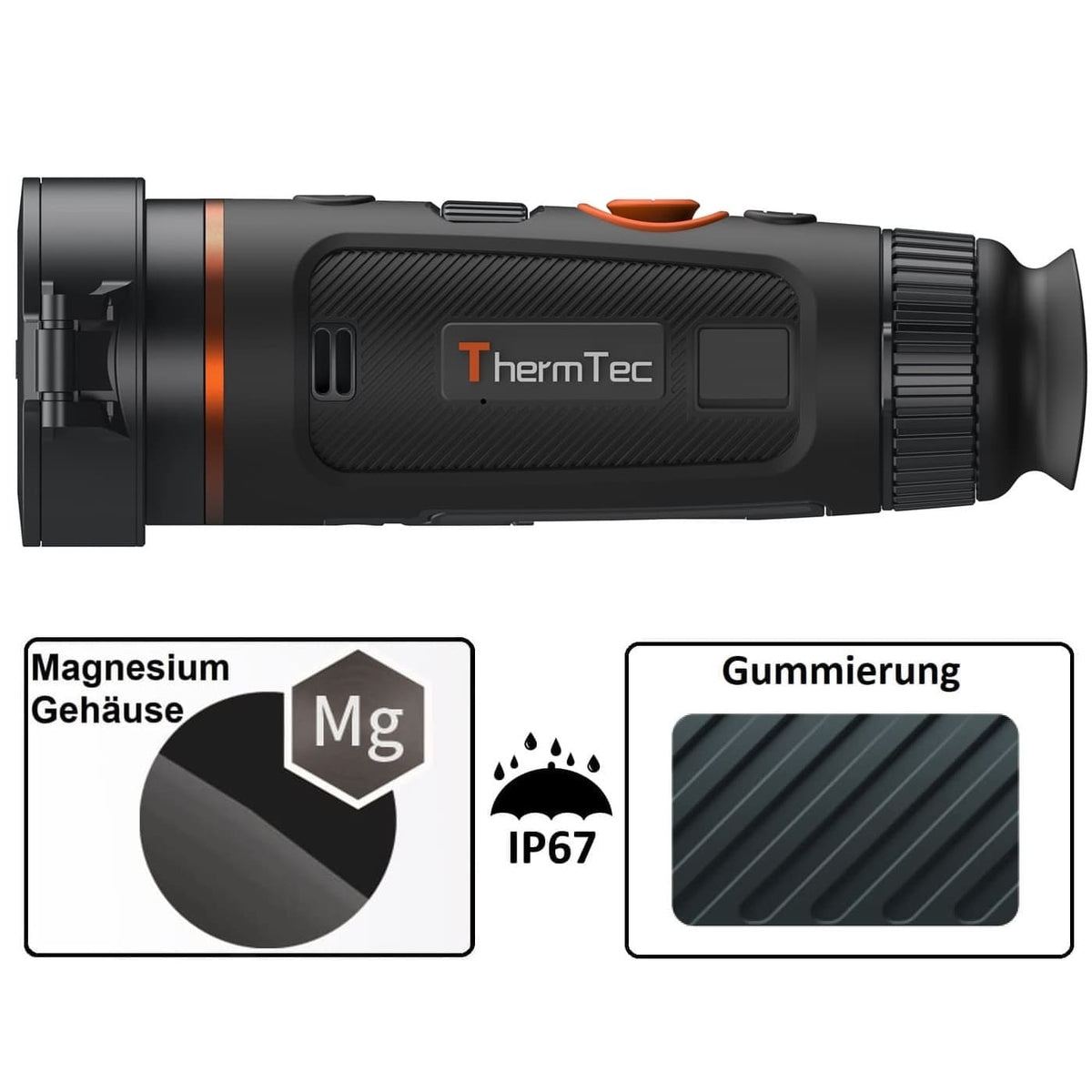 ThermTec WILD 650 Wärmebild-Handgerät Monokular