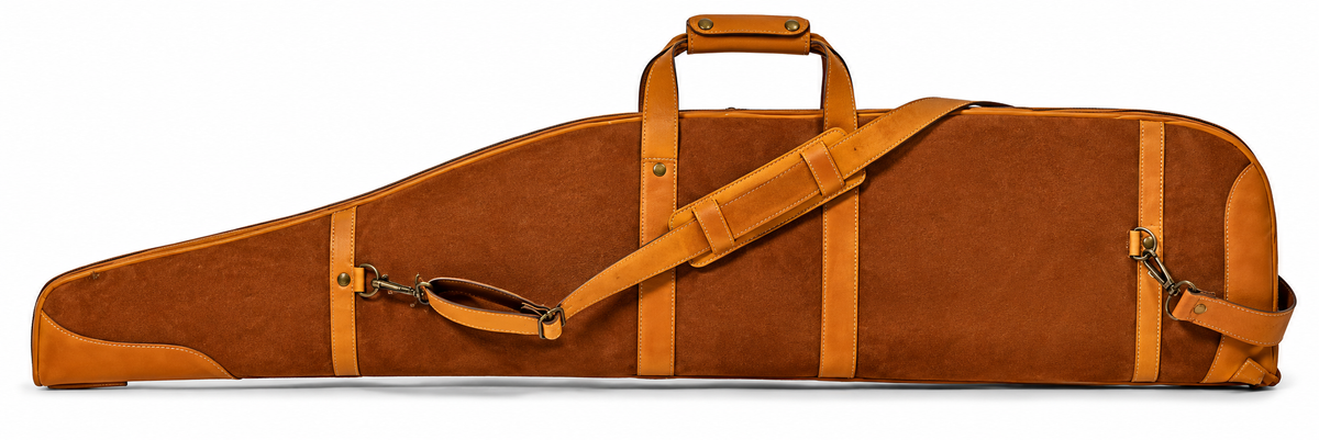 Waidmanns Wildleder/Leder Futteral Aston Braun/Braun