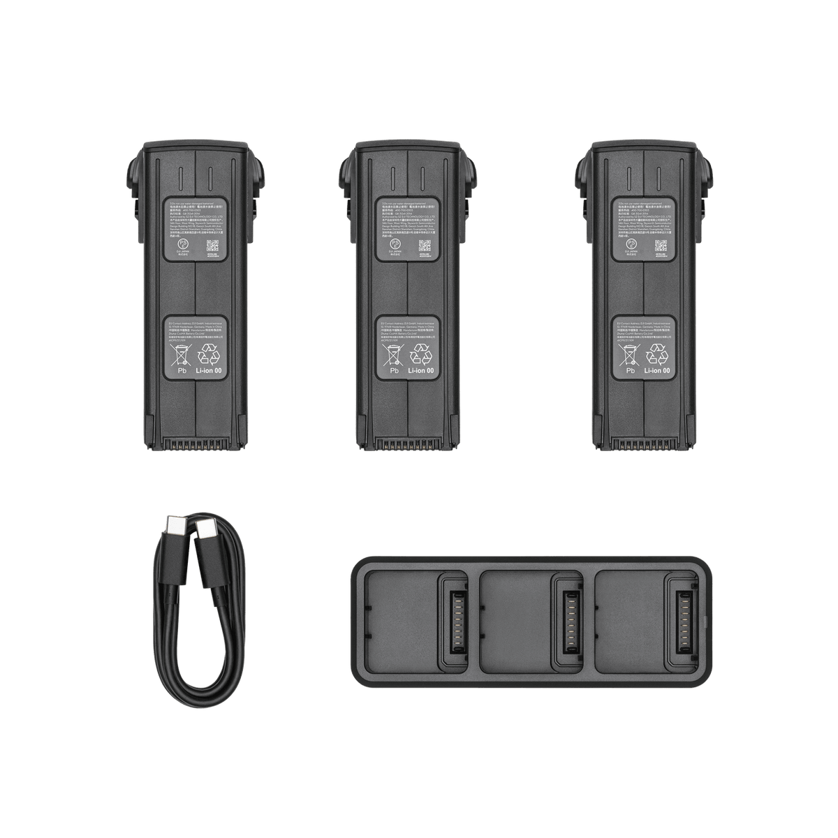 DJI Mavic 3 Enterprise Series Battery Kit – 3 Akkus + 100W Ladehub