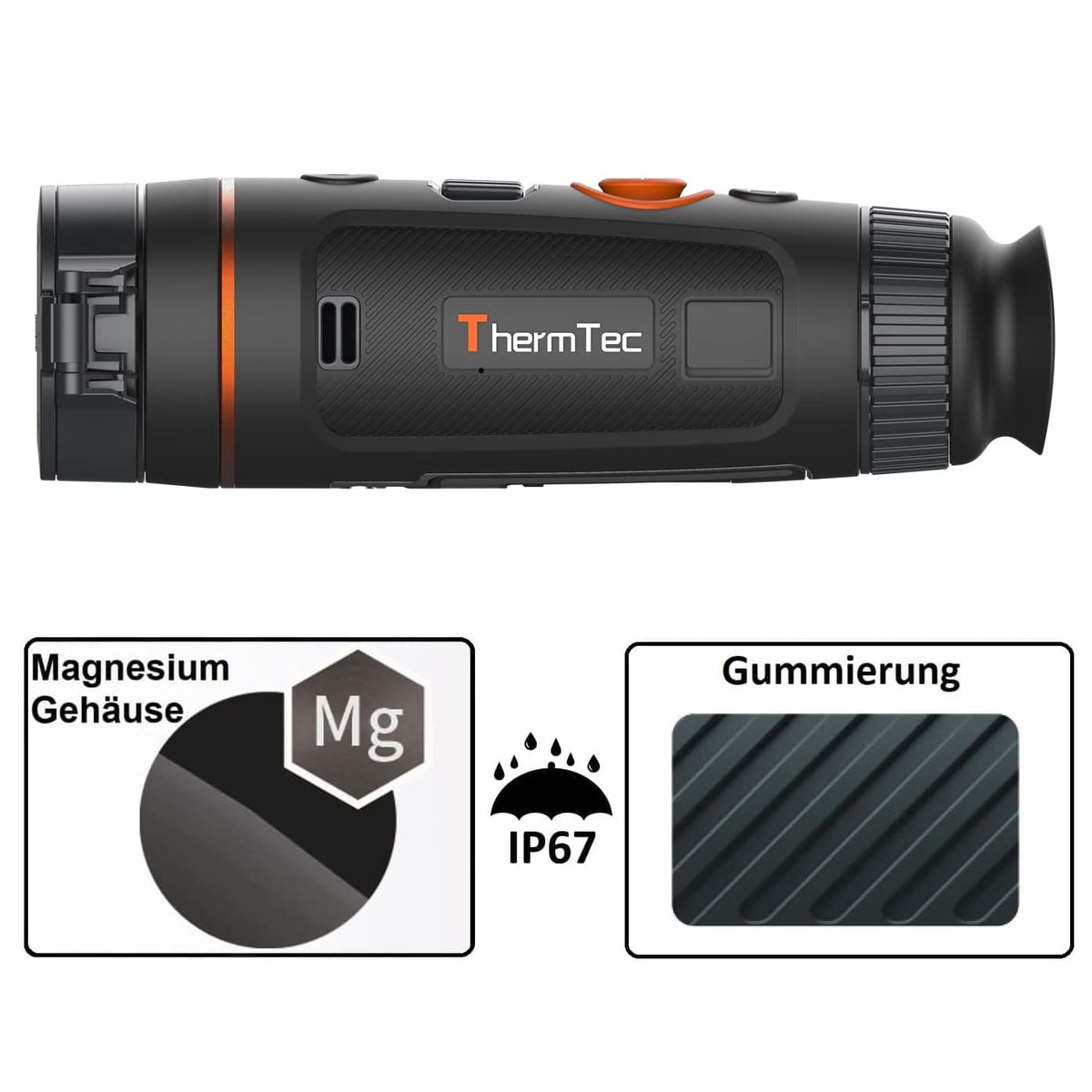 ThermTec WILD 635 Wärmebild-Handgerät Monokular