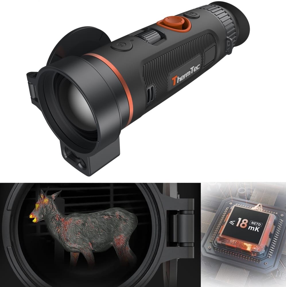ThermTec WILD 650L mit LRF Wärmebild-Handgerät Monokular