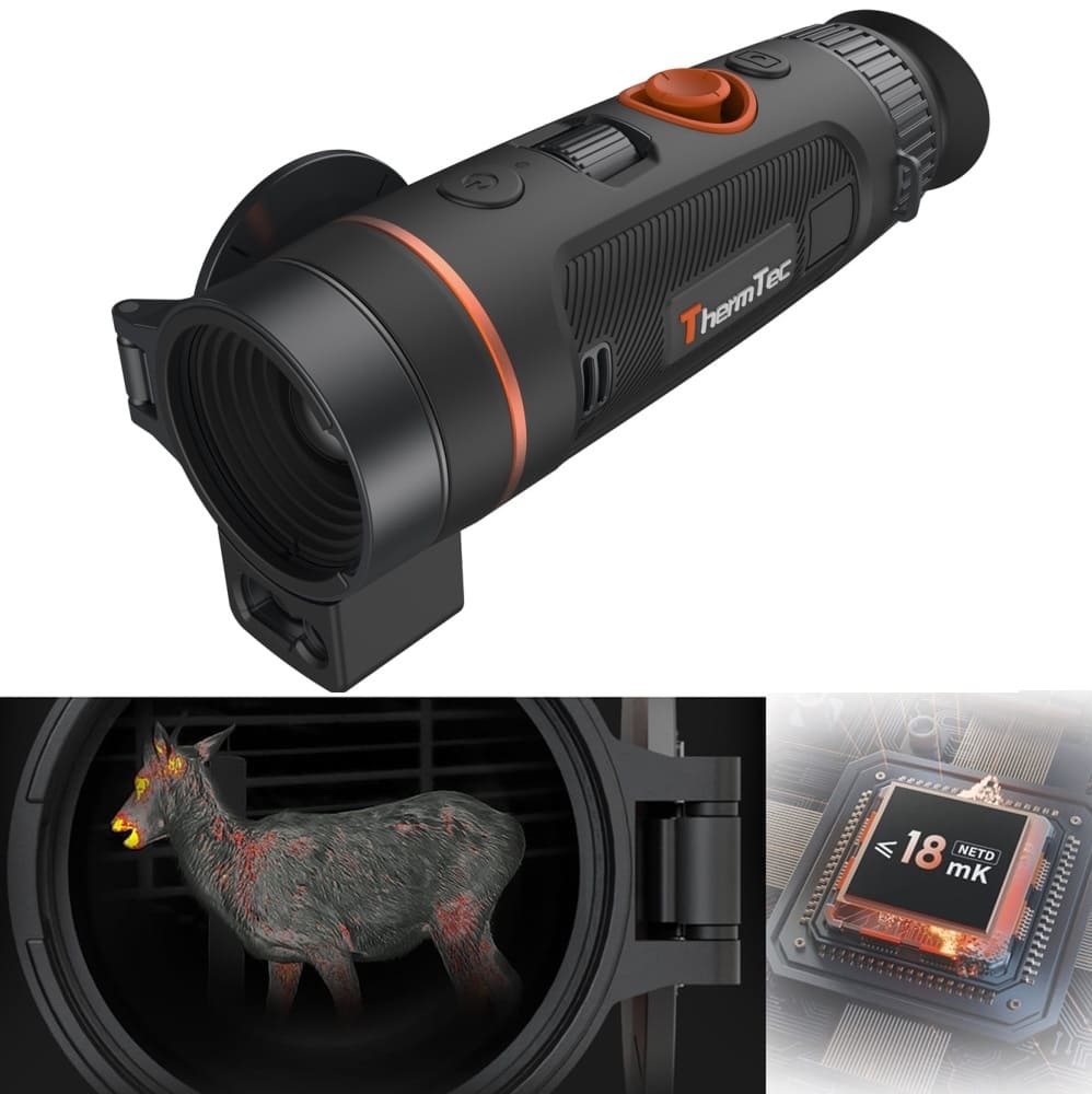 ThermTec WILD 635L mit LRF Wärmebild-Handgerät Monokular