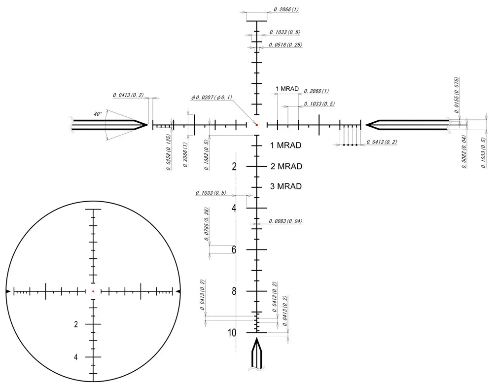 DDoptics DDMP V10 4-40x50