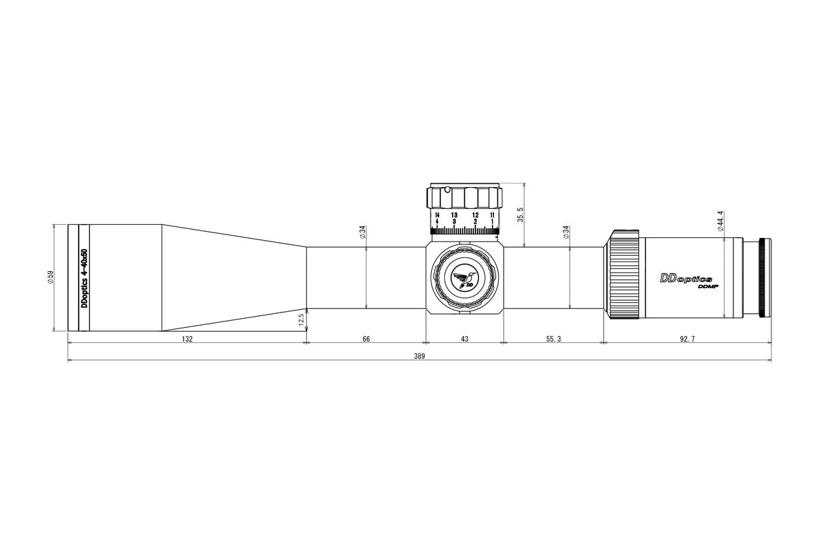 DDoptics DDMP V10 4-40x50