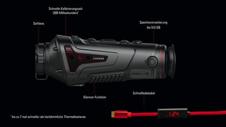 Jahnke Thermal PULS 50 Wärmebild-Handgerät Monokular
