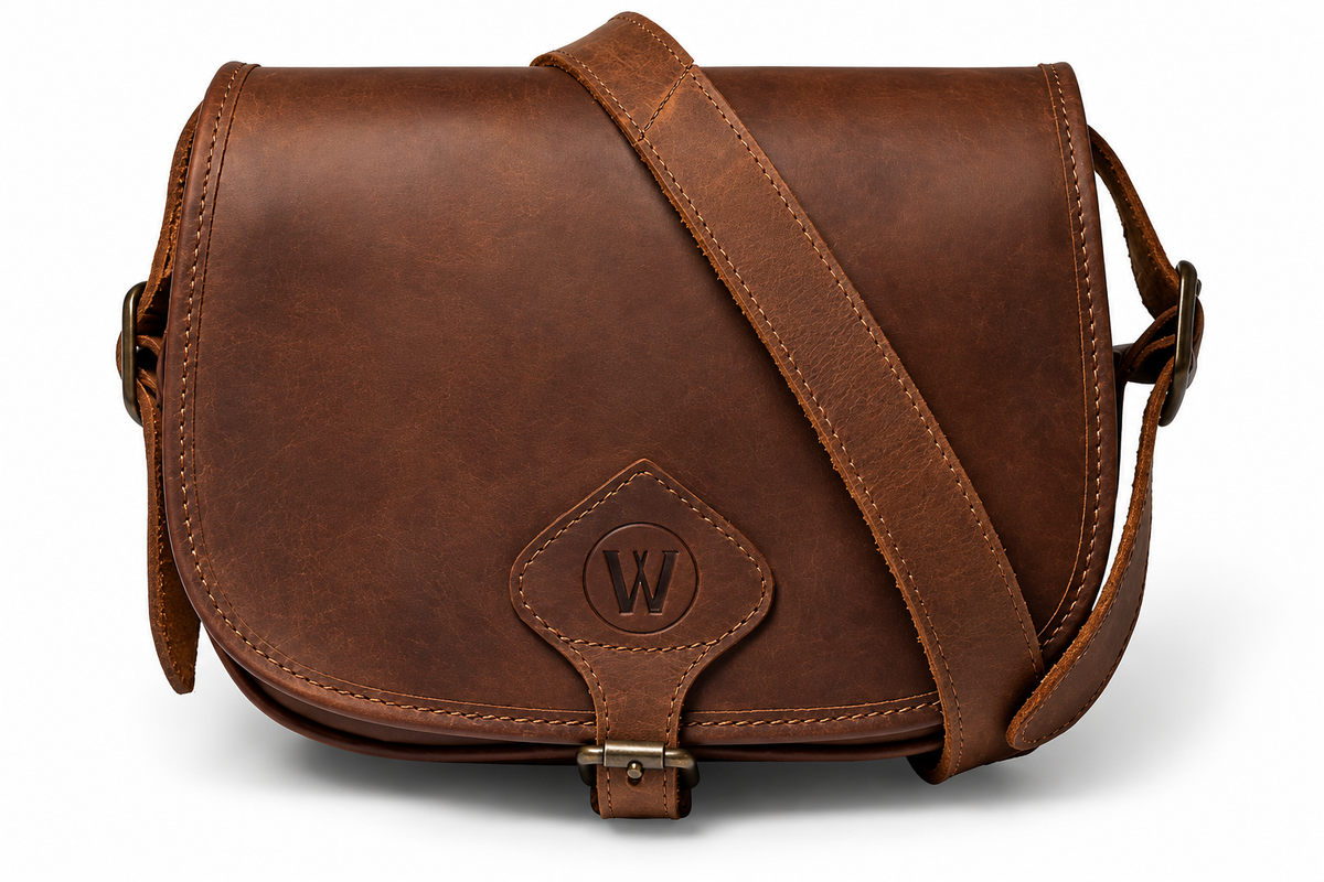 Waidmanns Leder Jagdtasche Milo Braun