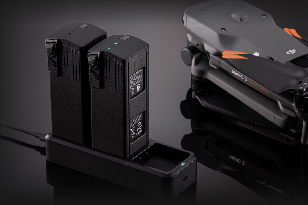 DJI Mavic 3 Enterprise Series Battery Kit – 3 Akkus + 100W Ladehub